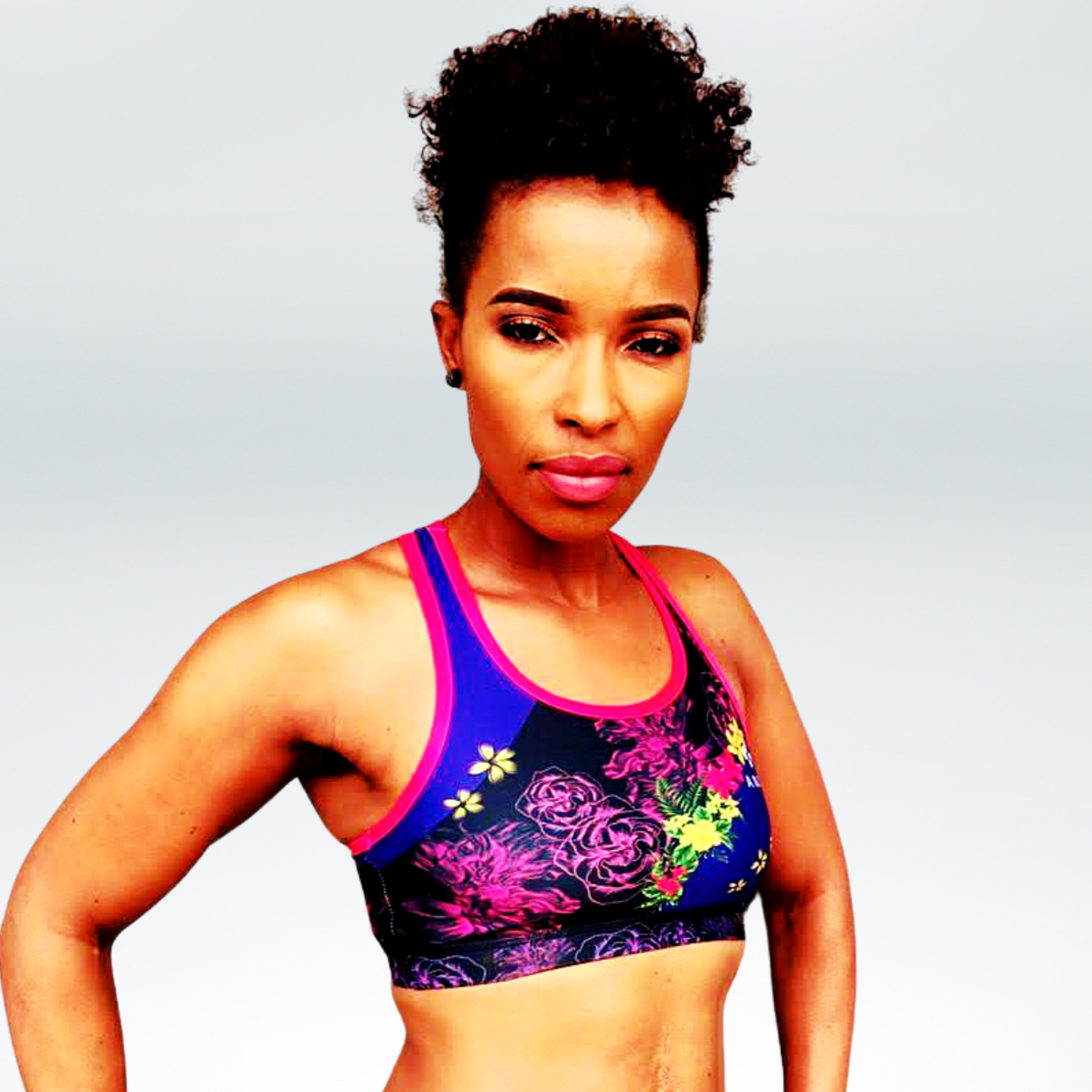 Tinyiko Purple Sports Bra