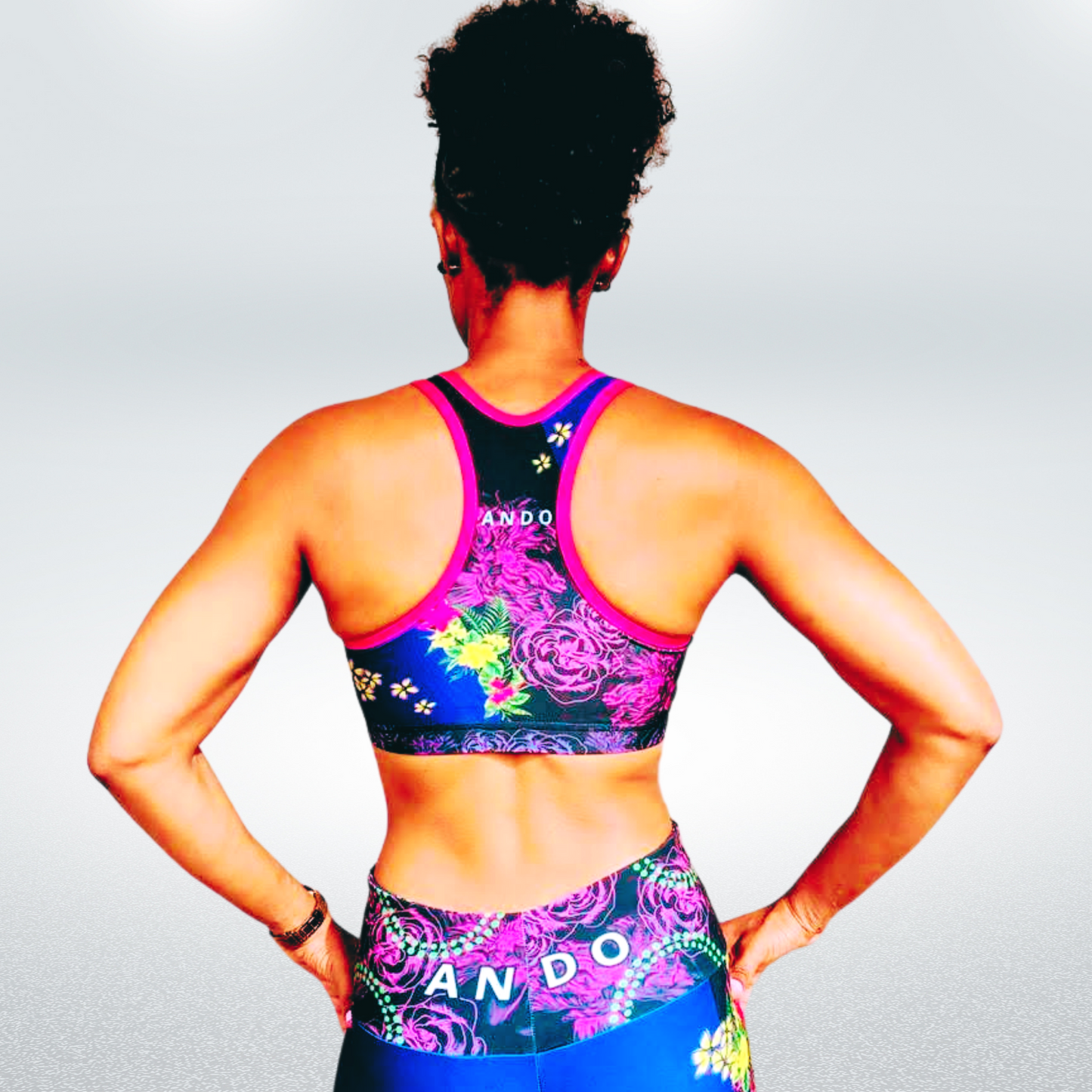 Tinyiko Purple Sports Bra